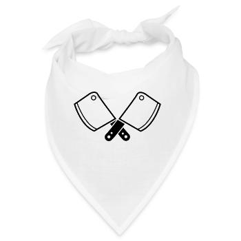 Metzger - Bandana - Weiß - Vorne