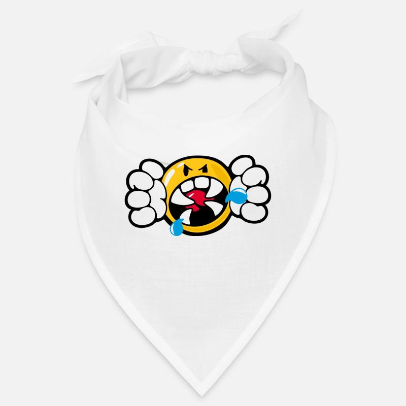 Smiley Anger Vicious Bandana