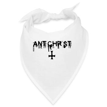 Antichrist - Lucifer - Bandana - Weiß - Vorne