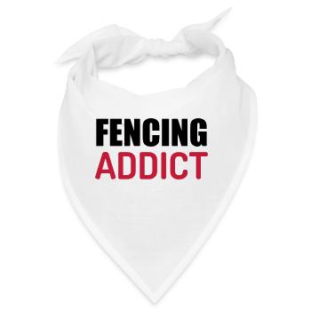 Fencing - Escrime - Fechten - Sword - Sport - Bandana - Weiß - Vorne