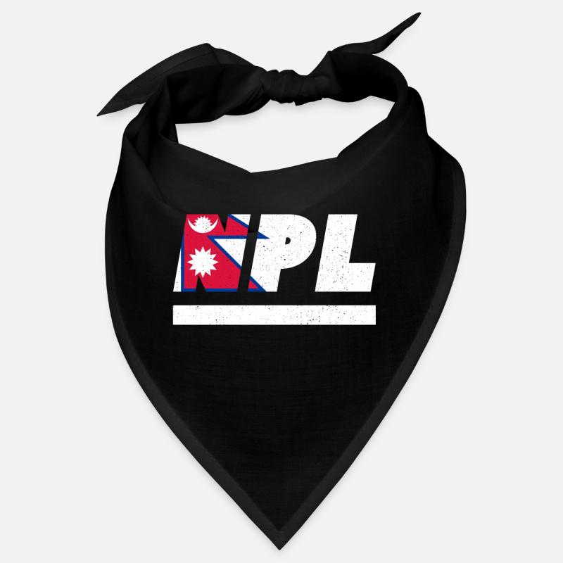 Népal drapeau drapeau NPL Bandana