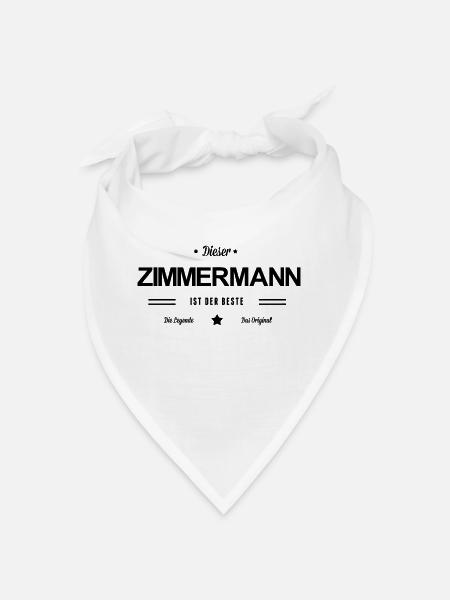 Bester Zimmermann - Bandana - Weiß