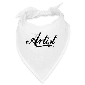 Artist Label - Bandana - Weiß - Vorne