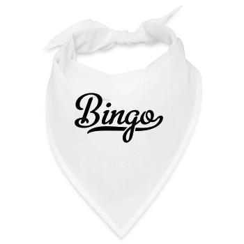 BINGO - Bandana - Weiß - Vorne