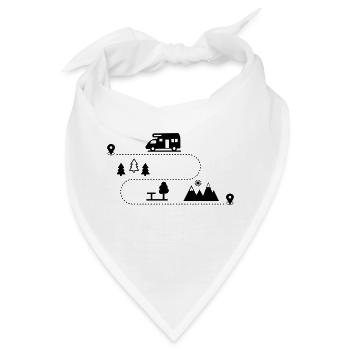 Wohnmobil - Bandana - Weiß - Vorne