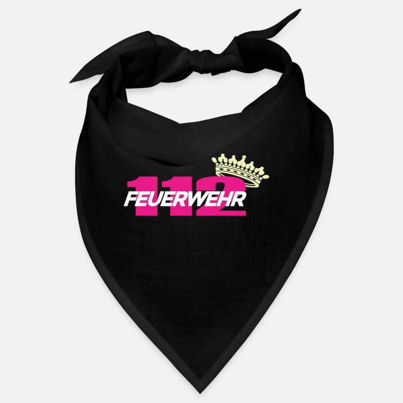 Firefighter fire pink Bandana