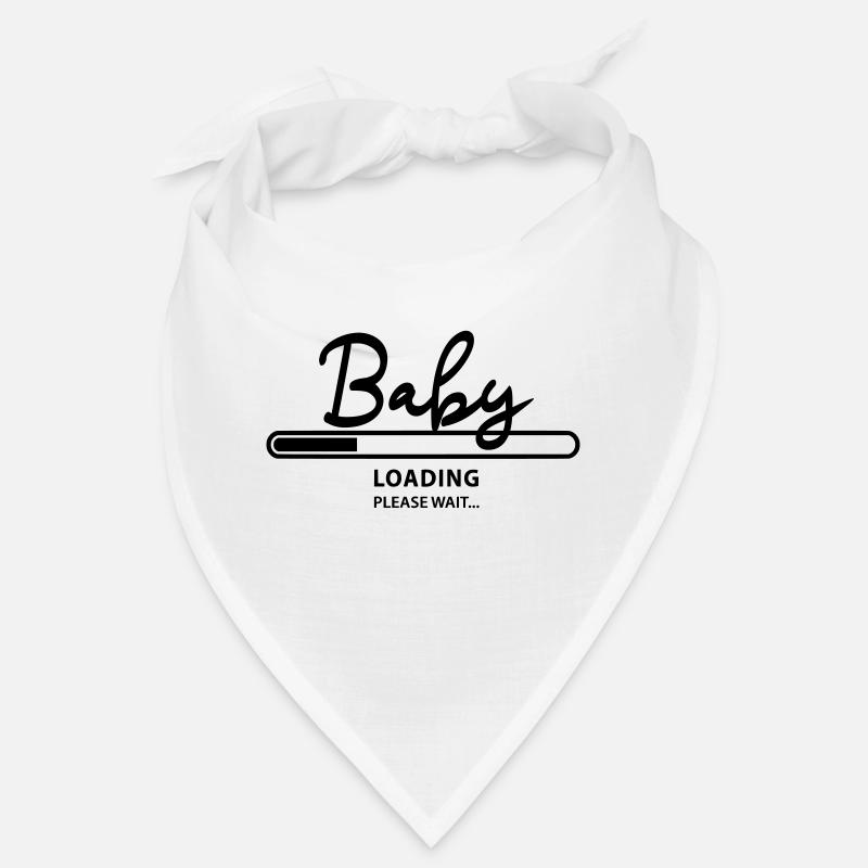 Baby loading - Bandana - white