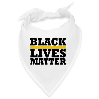 Black Lives Matter - Bandana - Weiß - Vorne