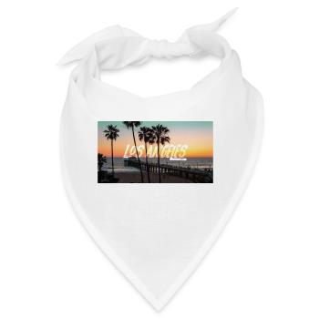 Los Angeles - California - USA - Bandana - Weiß - Vorne