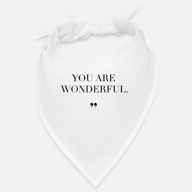 Compliment déclaration phrase idée cadeau Bandana