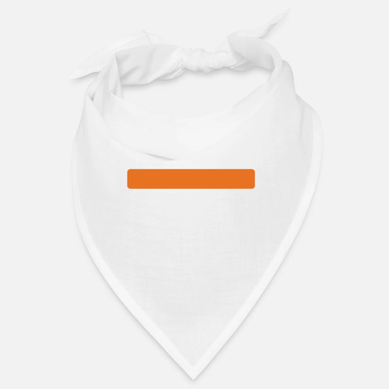 Rayures orange Bandana