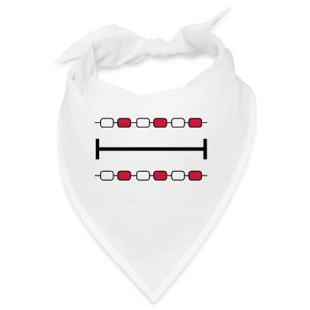 Pool-Lane - Bandana - Weiß - Vorne