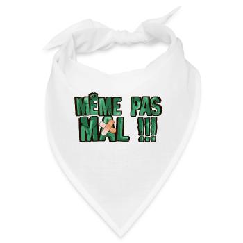 auch ein ziemlicher Satz Verband - Bandana - Weiß - Vorne