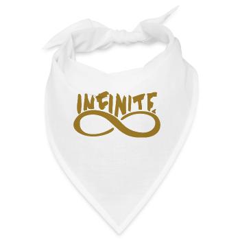Unendlich - Bandana - Weiß - Vorne