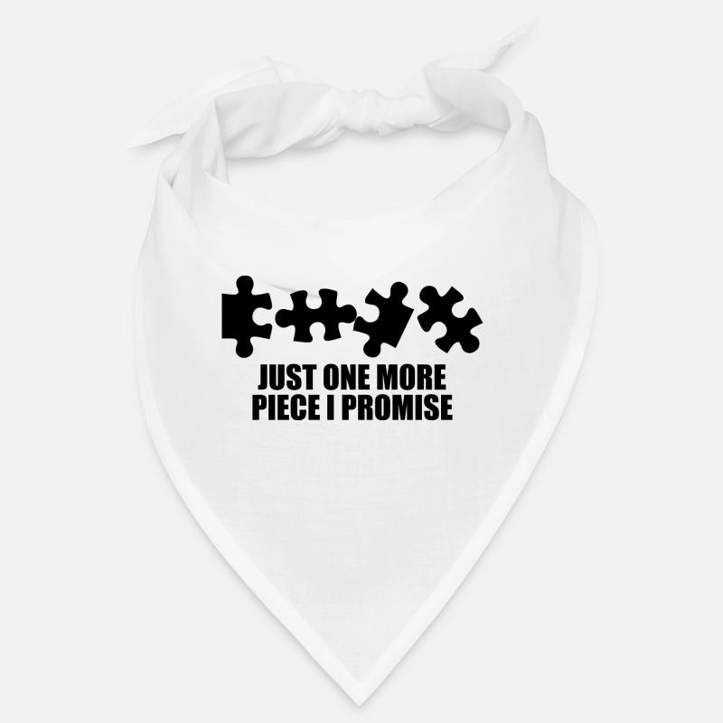 Puzzle saying gift idea autism puzzles Bandana