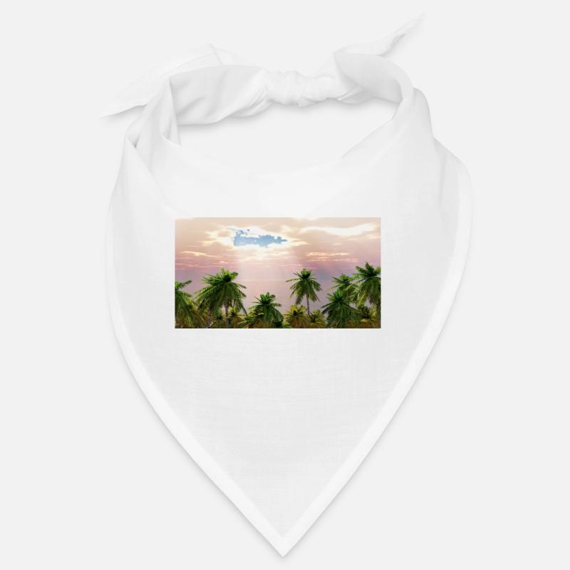 In der Südsee - Bandana - Weiß