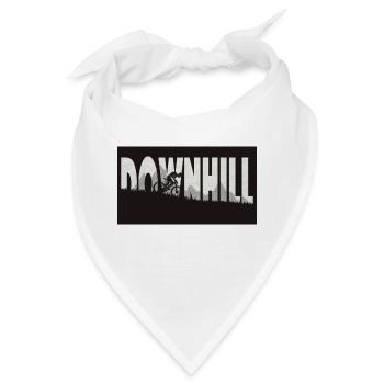 MTB downhill - Bandana - Weiß - Vorne