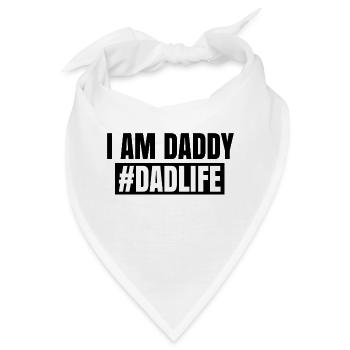 I Am Daddy - Bandana - Weiß - Vorne