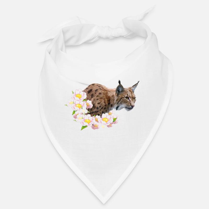 Lynx - Bandana - blanc