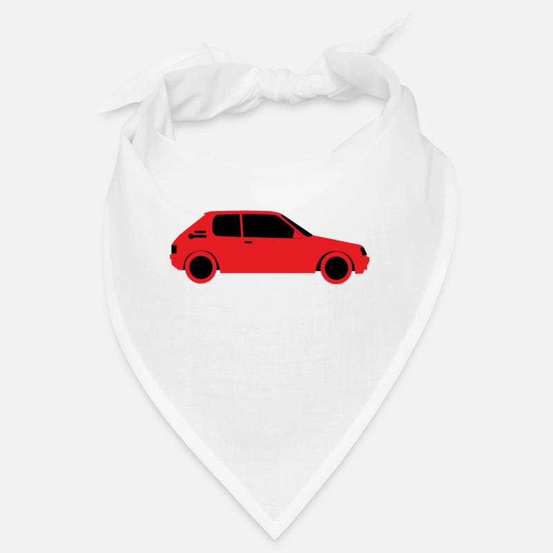 205 red profile Bandana