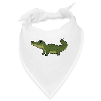 Alligator - Bandana - Weiß - Vorne