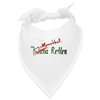 Klima Retten - Bandana - Weiß - Vorne