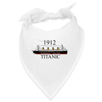Titanisch - Bandana - Weiß - Vorne