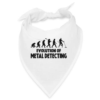 Evolution Treasure Hunter Metalldetektor - Bandana - Weiß - Vorne