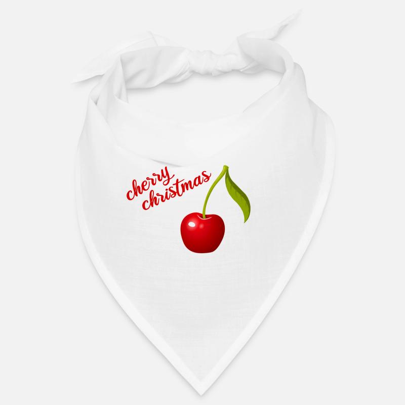 cherry christmas Bandana
