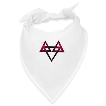 Neffex Logo 3D Red - Bandana - Weiß - Vorne