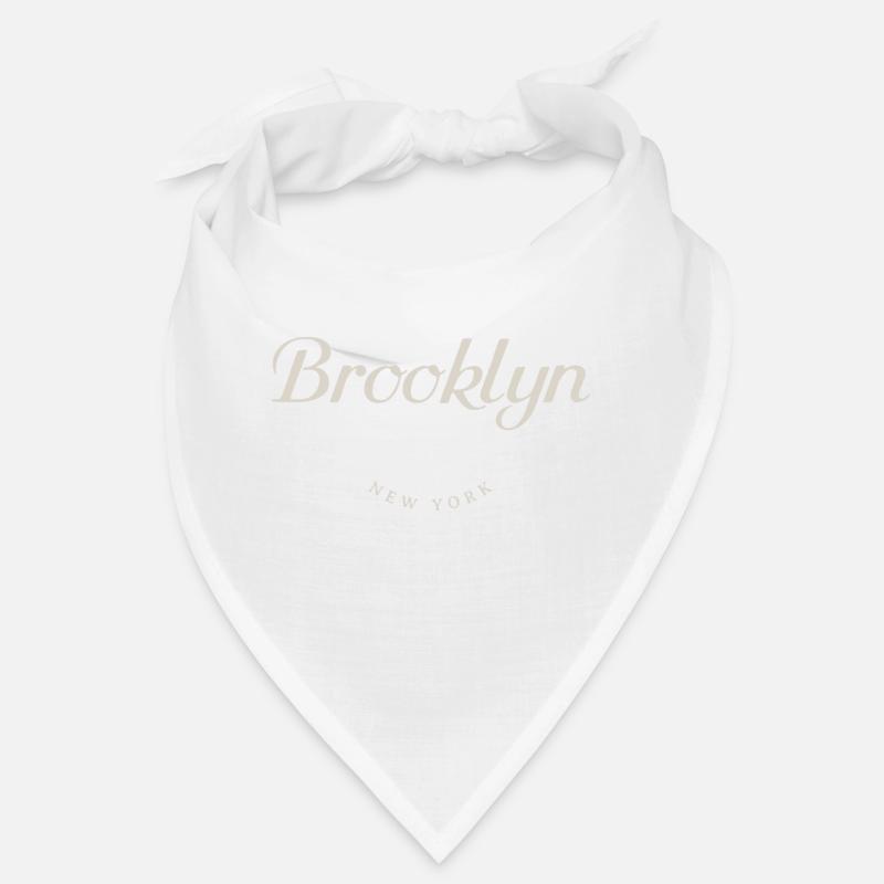 Brooklyn NY - Bandana - Weiß