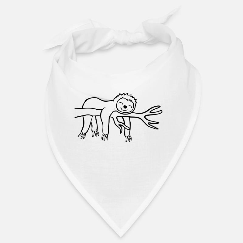 Tired hanging sloth Bandana