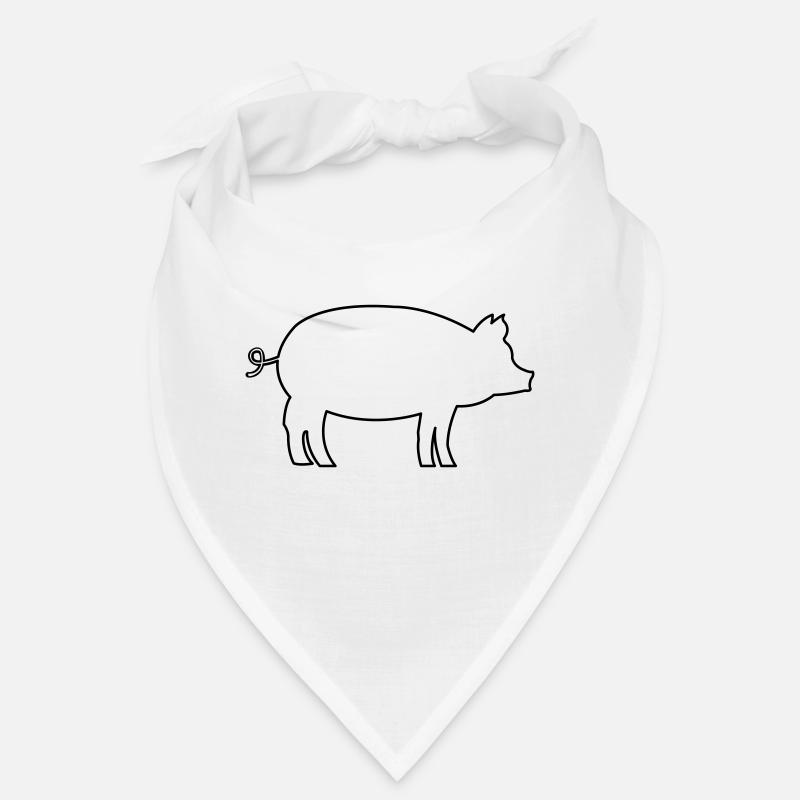 Schwein Pig Bandana