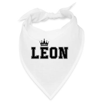 Leon - Bandana - Weiß - Vorne
