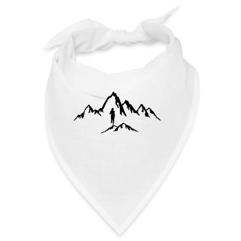 Berglauf, Trail running, Frau - Bandana - Weiß - Vorne