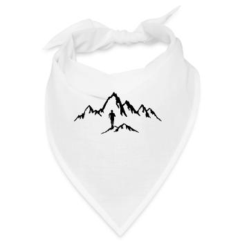 Berglauf, Trail running, Mann - Bandana - Weiß - Vorne