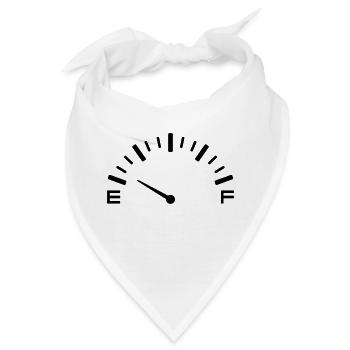 Anzeige Tank Leer - Bandana - Weiß - Vorne