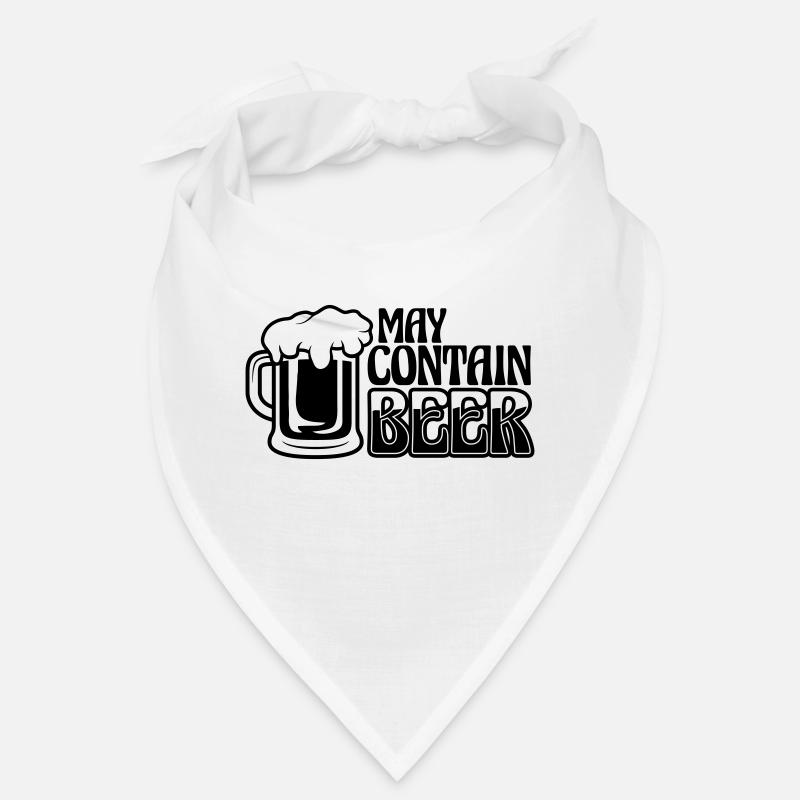 Saying May Contain Beer Bandana