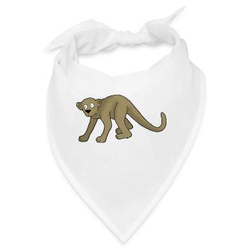 Äffchen 2 - Bandana - Weiß - Vorne