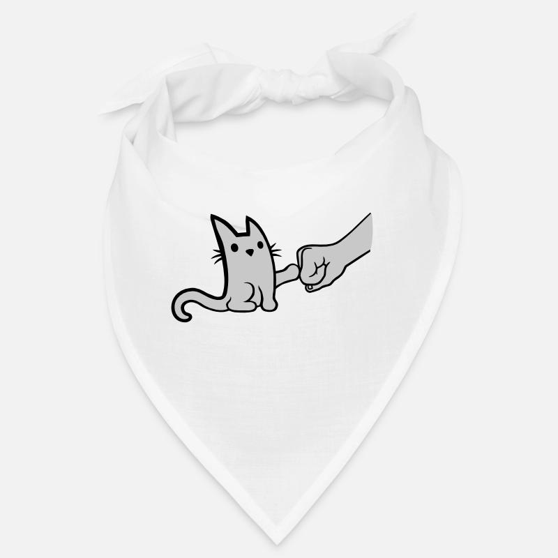 Fist Pump Brofist Katze Bandana