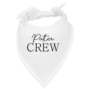 Polter Crew - Bandana - Weiß - Vorne
