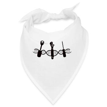 Handwerker Mechaniker Handwerk Schraubendreher - Bandana - Weiß - Vorne