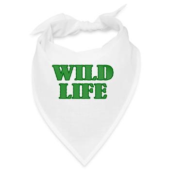 Wild Life in YOU - Bandana - Weiß - Vorne