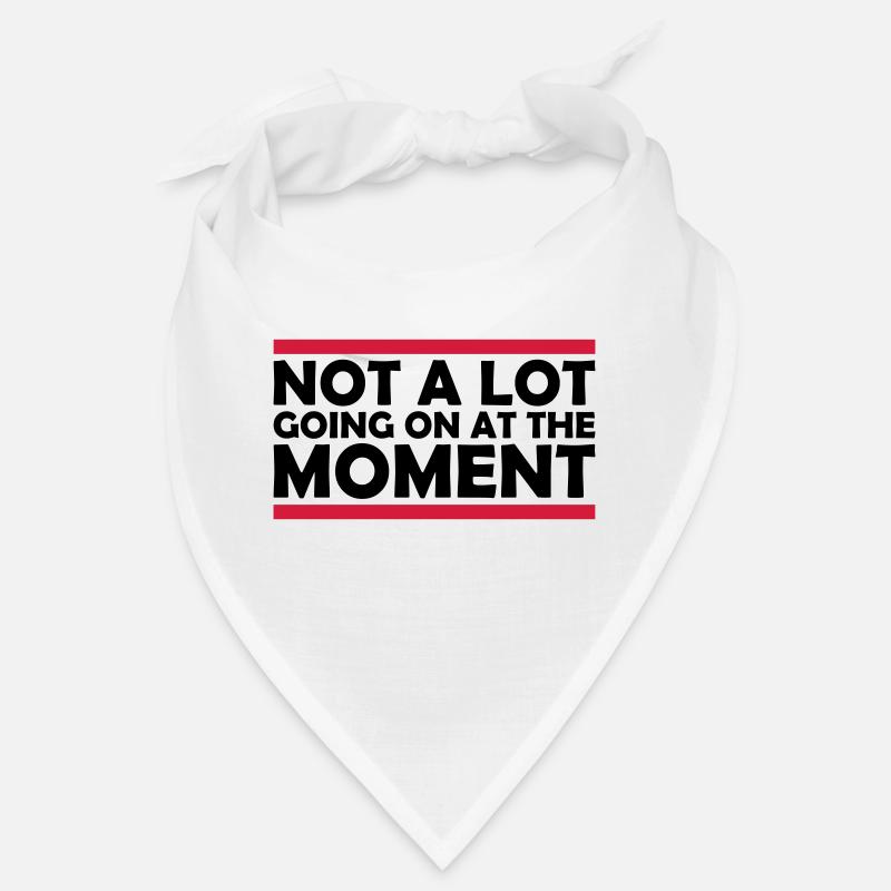 Not much going on Bandana