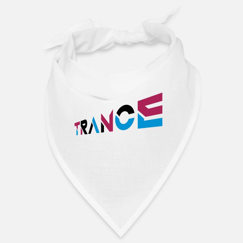 Conception de lettrage Music Trance Bandana