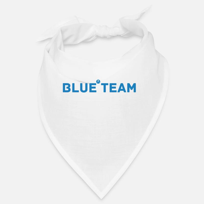 Cyber Security Blue Mannschaft - Bandana - Weiß