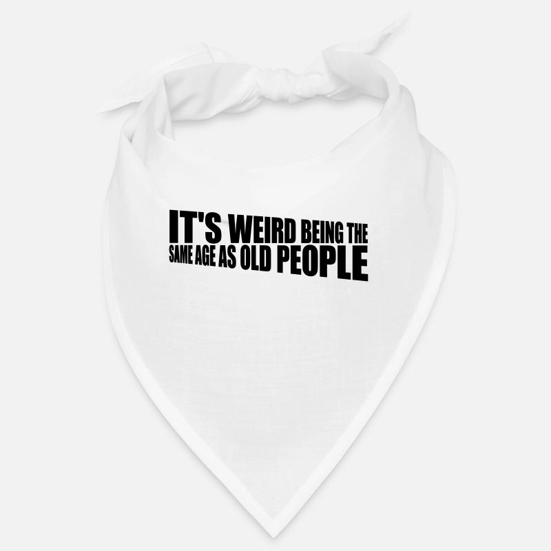 being old people age Bandana
