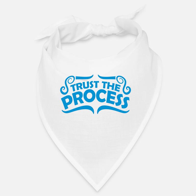 trust the process Quote Bandana