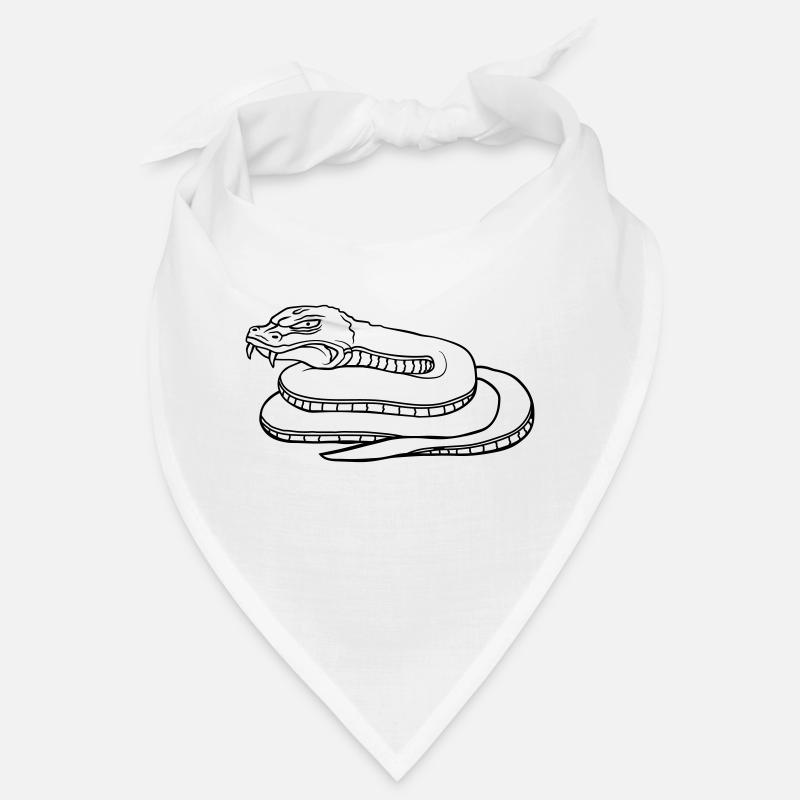 Dangerous evil snake design Bandana
