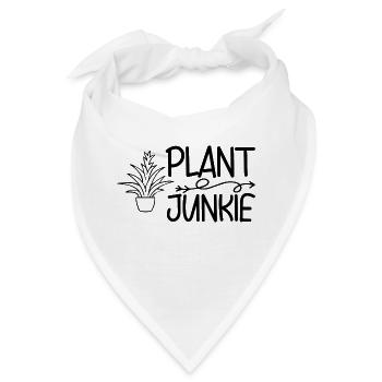 Plant Junkie - Bandana - Weiß - Vorne